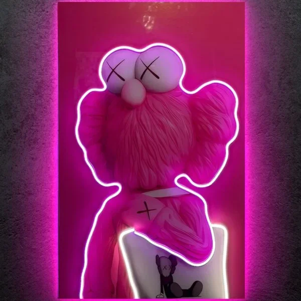 Pink Kaws